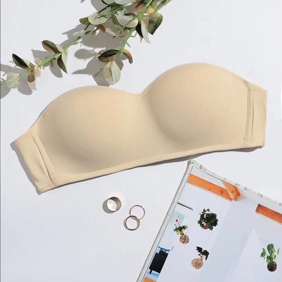 NWT Bandeau Bra Nude size L - Picture 8 of 8